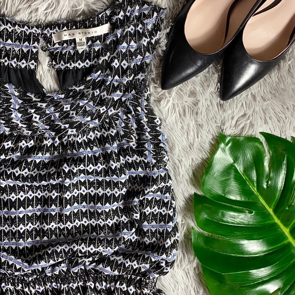 Max studio tribal patterned dress size M - Picture 1 of 8